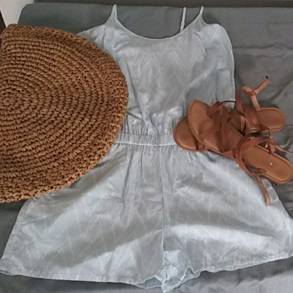 GAP Factory Blue Romper